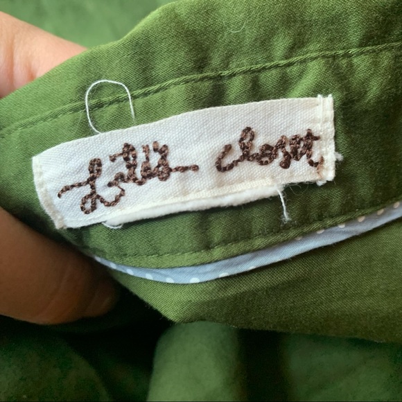 Anthro Lilis' Closet Green Fit and Flare Dress - Picture 9 of 9